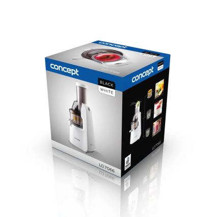 Concept LO7066 - Extrator de sumo masticador 3 em 1 240W/230V branco