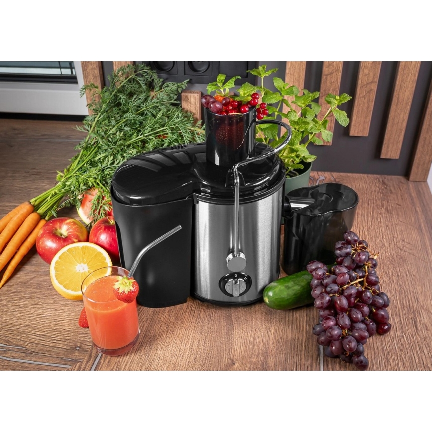 Concept LO7095 - Centrífuga de sumos 1000W/230V preta/inox