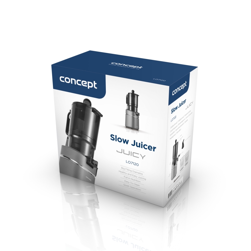 Concept LO7120 - Liquidificador JUICY 250W/230V cinzento