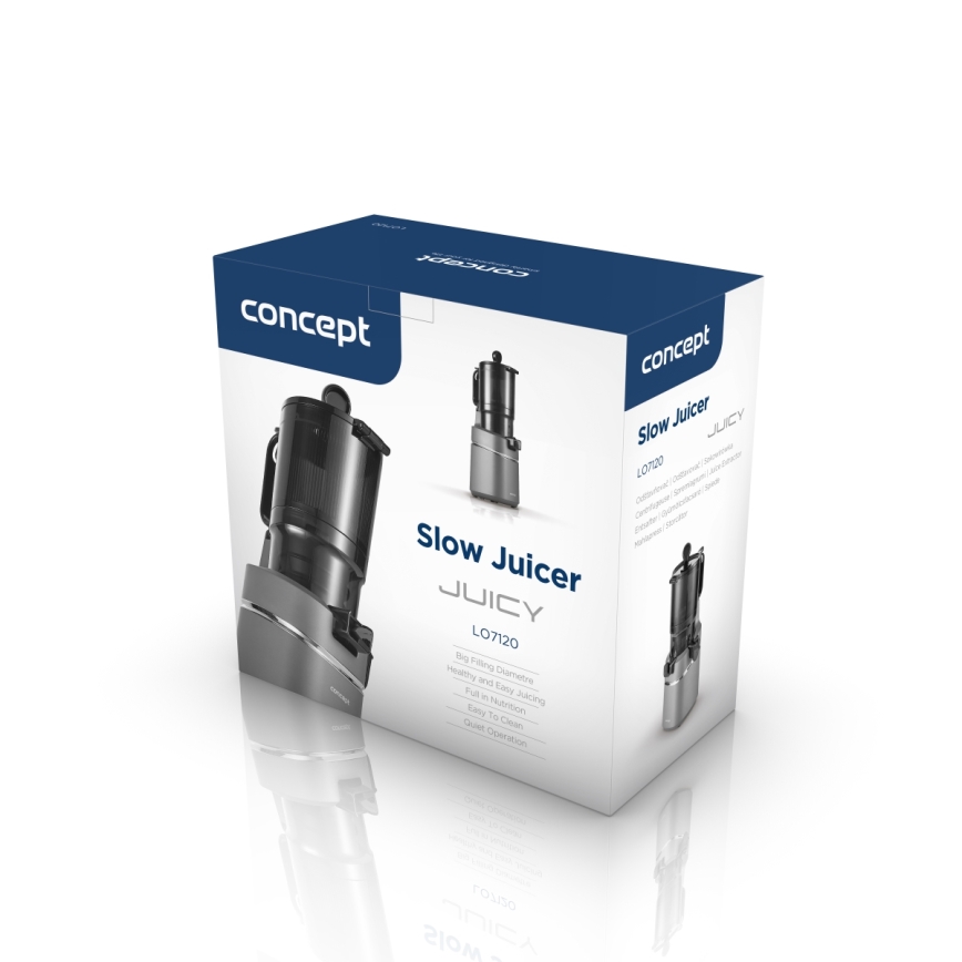 Concept LO7120 - Liquidificador JUICY 250W/230V cinzento