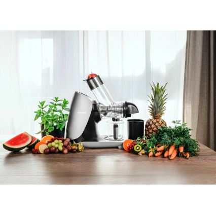 Concept LO7250 - Extrator de sumos de rosca horizontal 200W/230V preto/inox