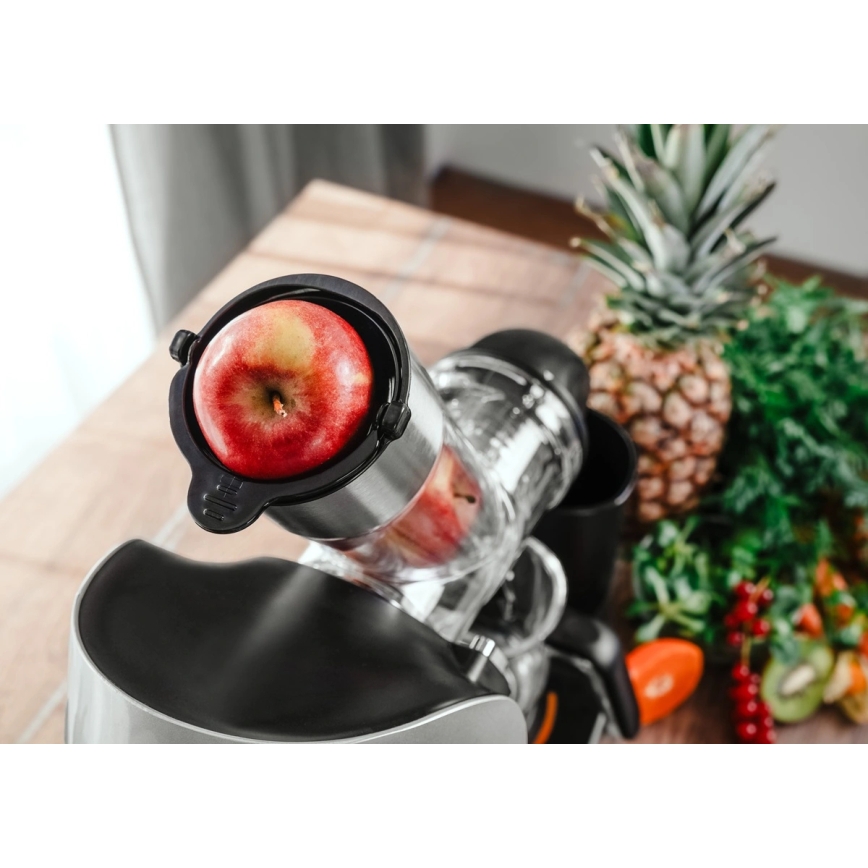 Concept LO7250 - Extrator de sumos de rosca horizontal 200W/230V preto/inox