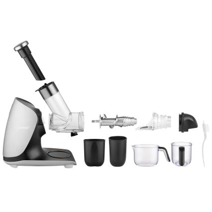 Concept LO7250 - Extrator de sumos de rosca horizontal 200W/230V preto/inox