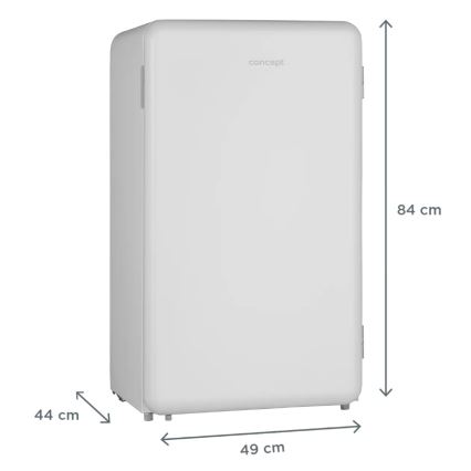 Concept LTR3047whN - Frigorífico retro 93 l branco