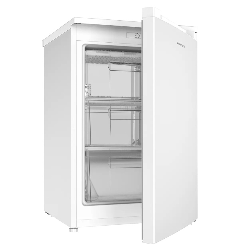 Concept MZ2355wh - Congelador de gavetas, 85 L, branco