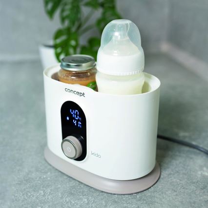 Concept OL4010 - Aquecedor de biberões 3 em 1 KIDO 200W/230V branco