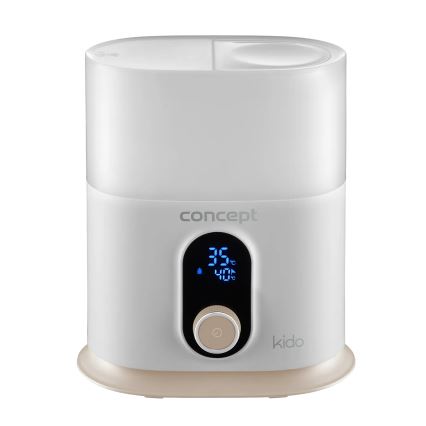 Concept OL4010 - Aquecedor de biberões 3 em 1 KIDO 200W/230V branco