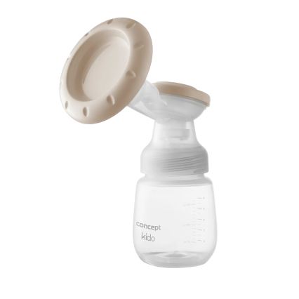 Concept OM4000 - Bomba extratora de leite elétrica 2 em 1 KIDO branca