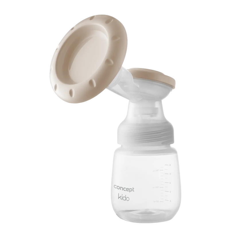 Concept OM4000 - Bomba extratora de leite elétrica 2 em 1 KIDO branca