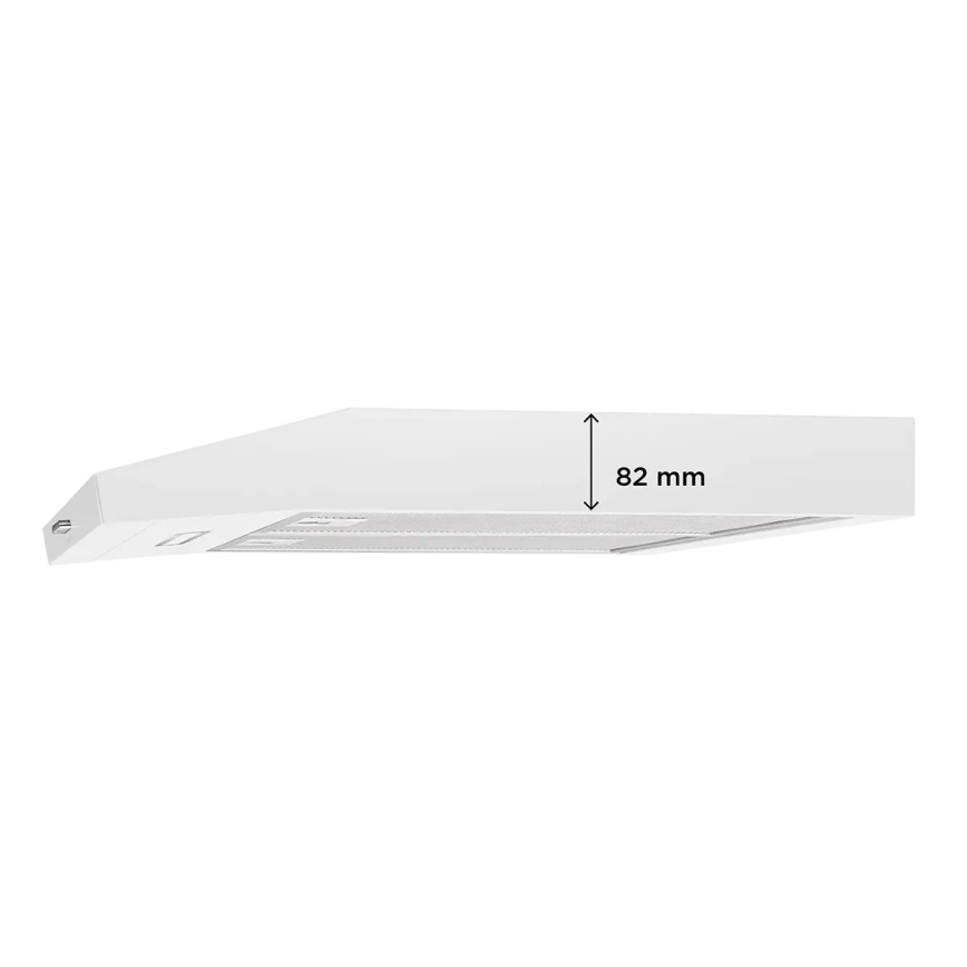 Concept OPP1260wh - Coifa suspensa 59,5 cm branca