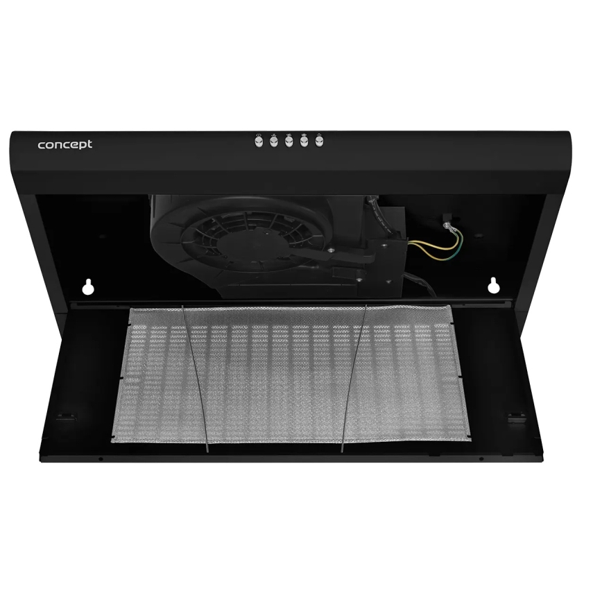 Concept OPP1360bc - Exaustor suspenso 60 cm preto