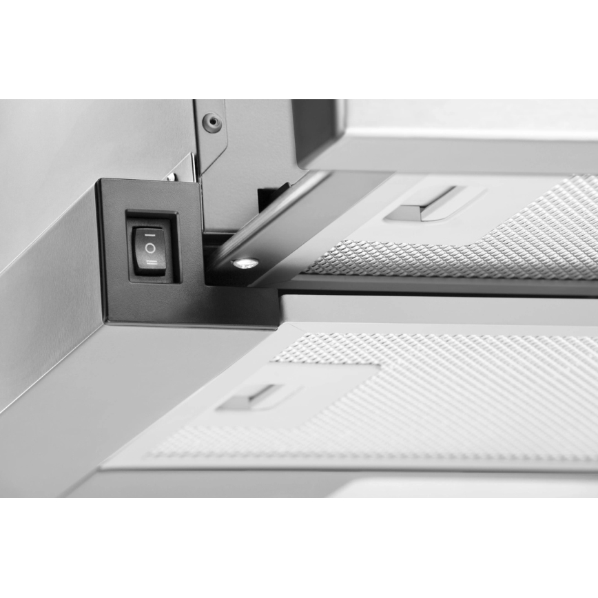 Concept OPV3150 - Exaustor telescópico 49,5 cm inox
