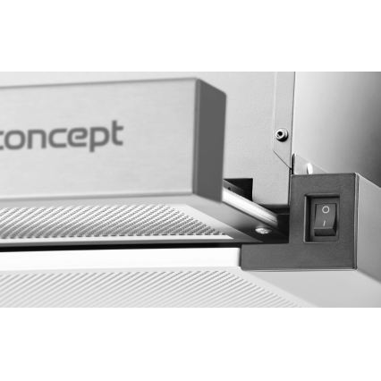 Concept OPV3150 - Exaustor telescópico 49,5 cm inox