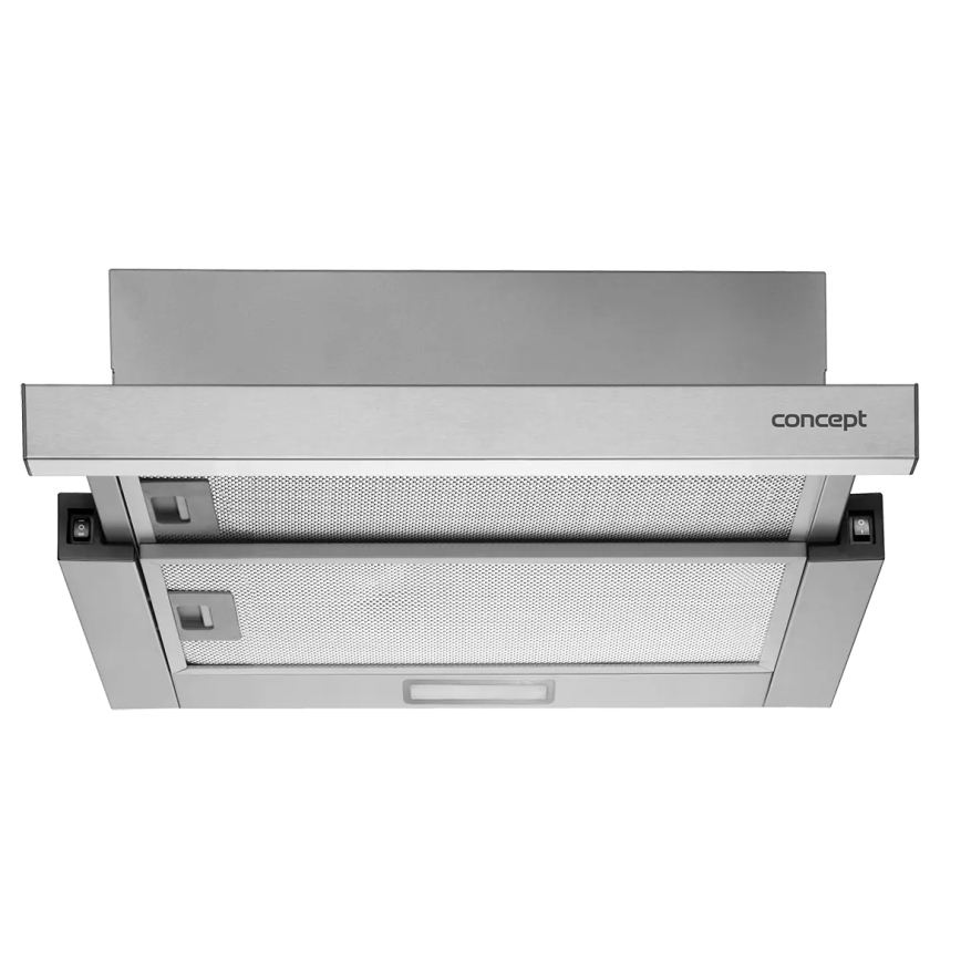 Concept OPV3150 - Exaustor telescópico 49,5 cm inox