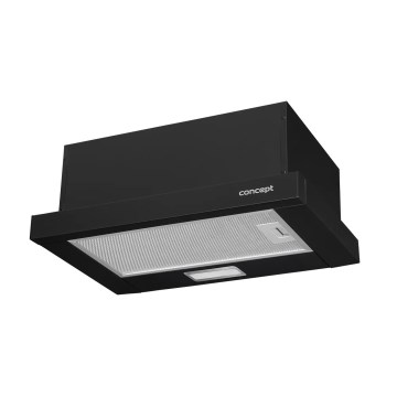 Concept OPV3150bc - Exaustor telescópico 49,5 cm preto