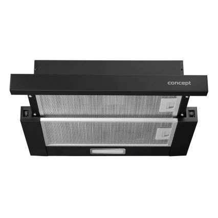 Concept OPV3150bc - Exaustor telescópico 49,5 cm preto