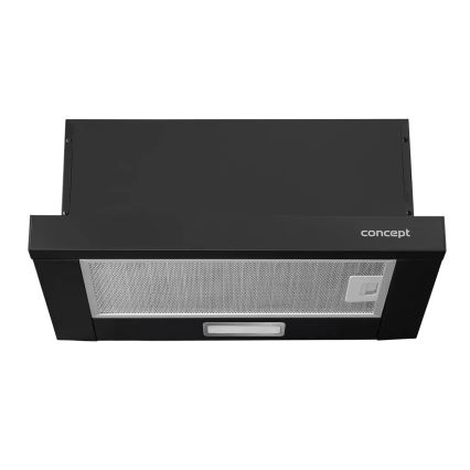Concept OPV3150bc - Exaustor telescópico 49,5 cm preto