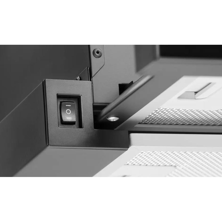 Concept OPV3560bc - Exaustor telescópico 59,5 cm preto