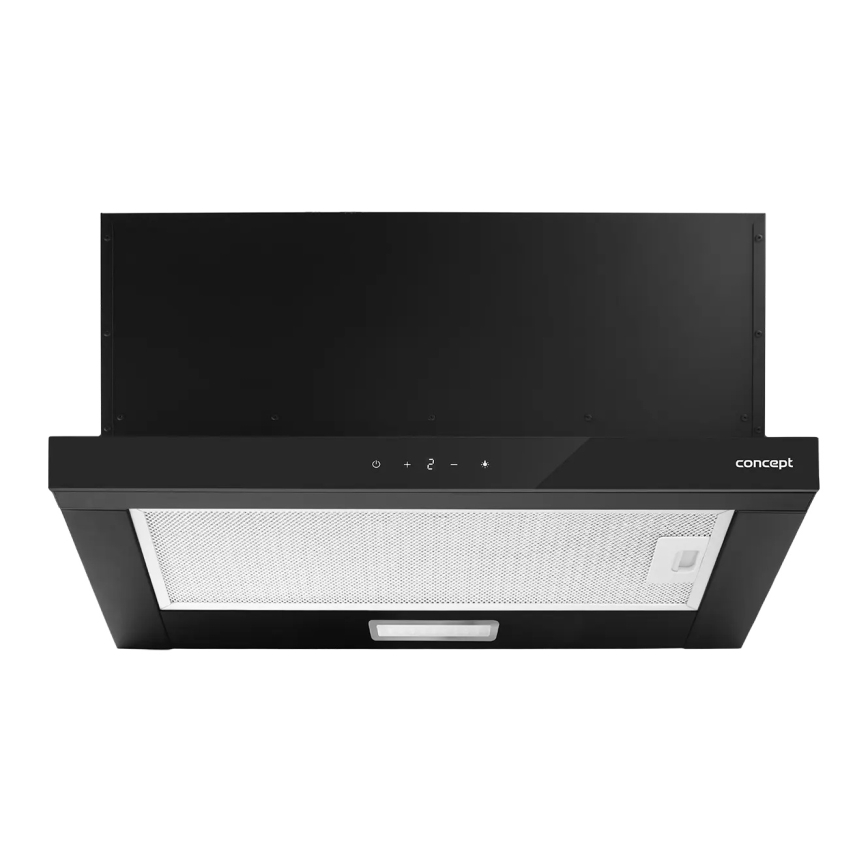 Concept OPV3860bc - Exaustor telescópico 60 cm preto