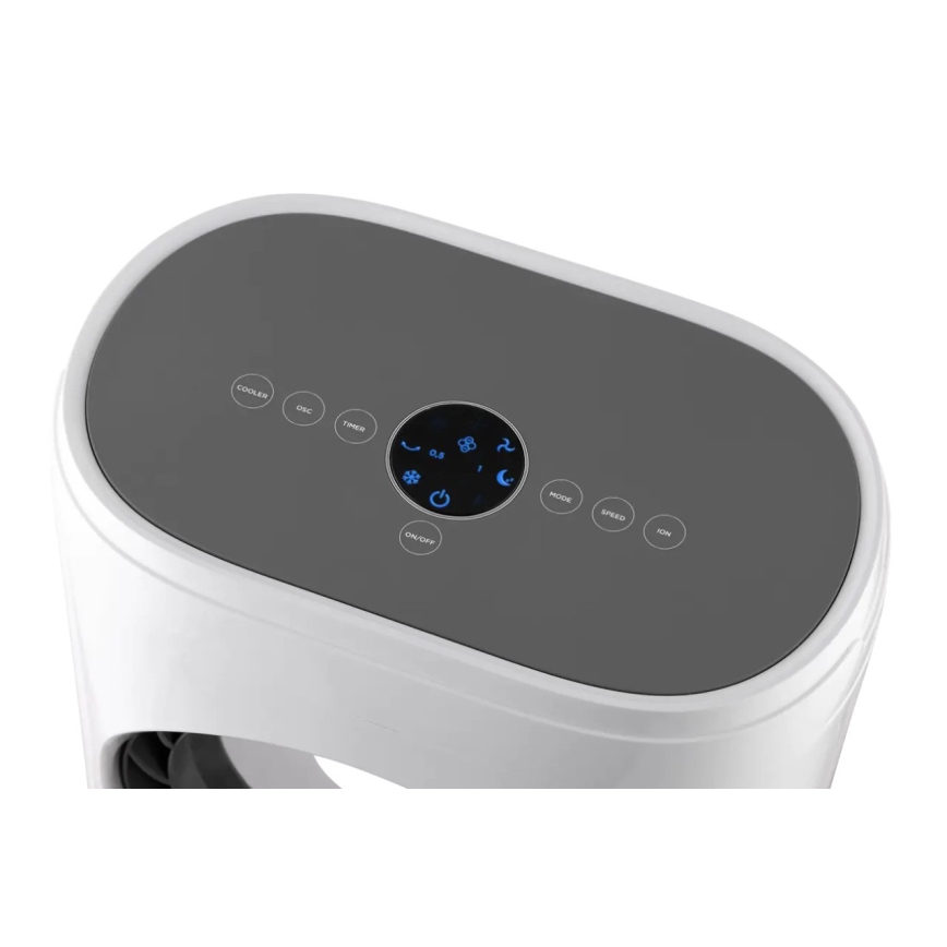 Concept OV5220 - Arrefecedor de ar portátil multifuncional 4 em 1 5 l 80 W/230 V branco + comando remoto