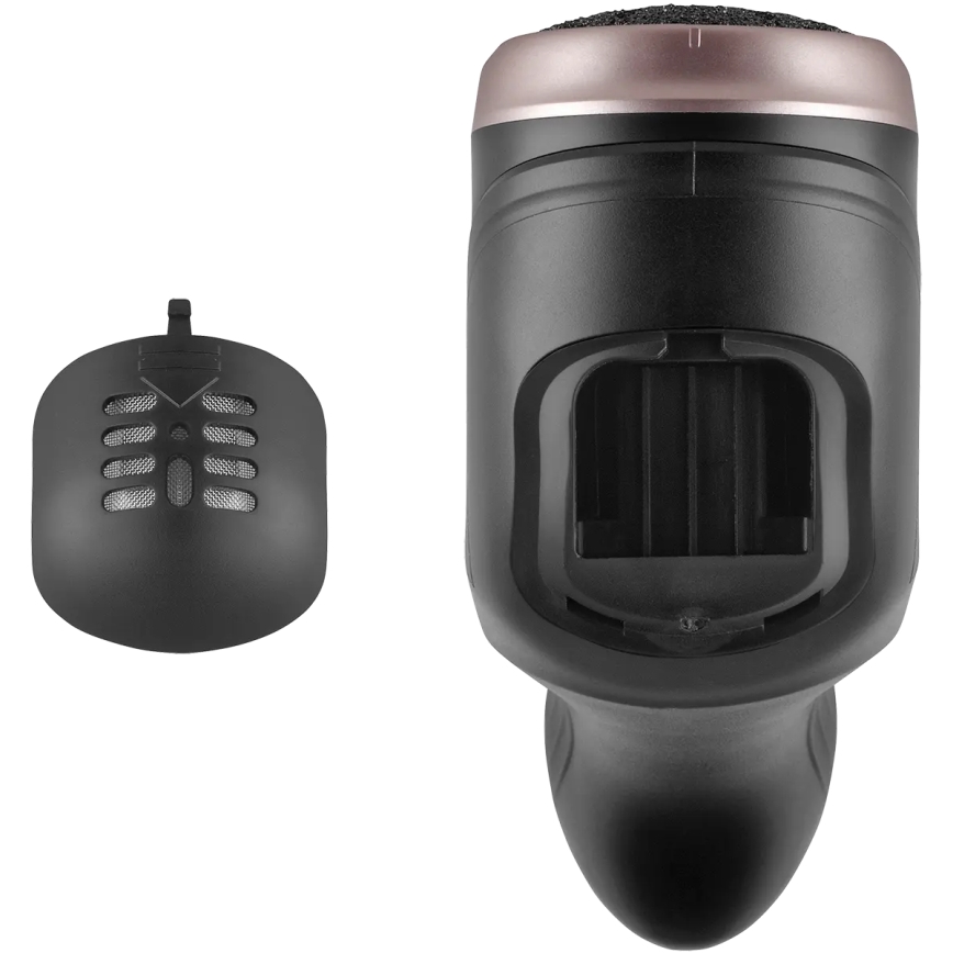 Concept PN3020 - Lima eléctrica para calcanhares PERFECT SKIN 5V 1200 mAh IPX6 preto/ouro rosé