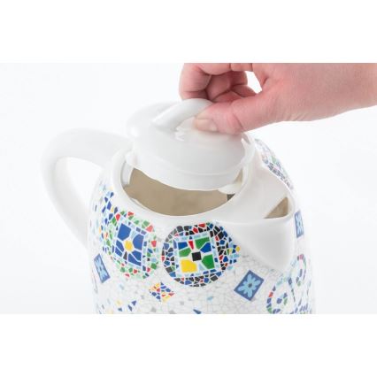Concept RK0020 - Chaleira elétrica 1,5 l 1350W/230V multicolorida/cerâmica