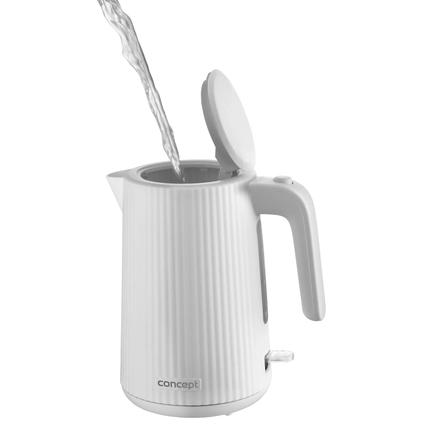 Concept RK2390 - Chaleira elétrica 1,7 l 2200 W/230 V branca