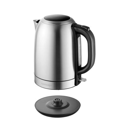 Concept RK3240 - Chaleira elétrica 1,7 l 2200 W/230 V, aço inoxidável