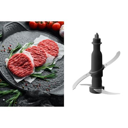 Concept RM3300 - Robô de cozinha com ralador 1000W/230V preto/aço inoxidável