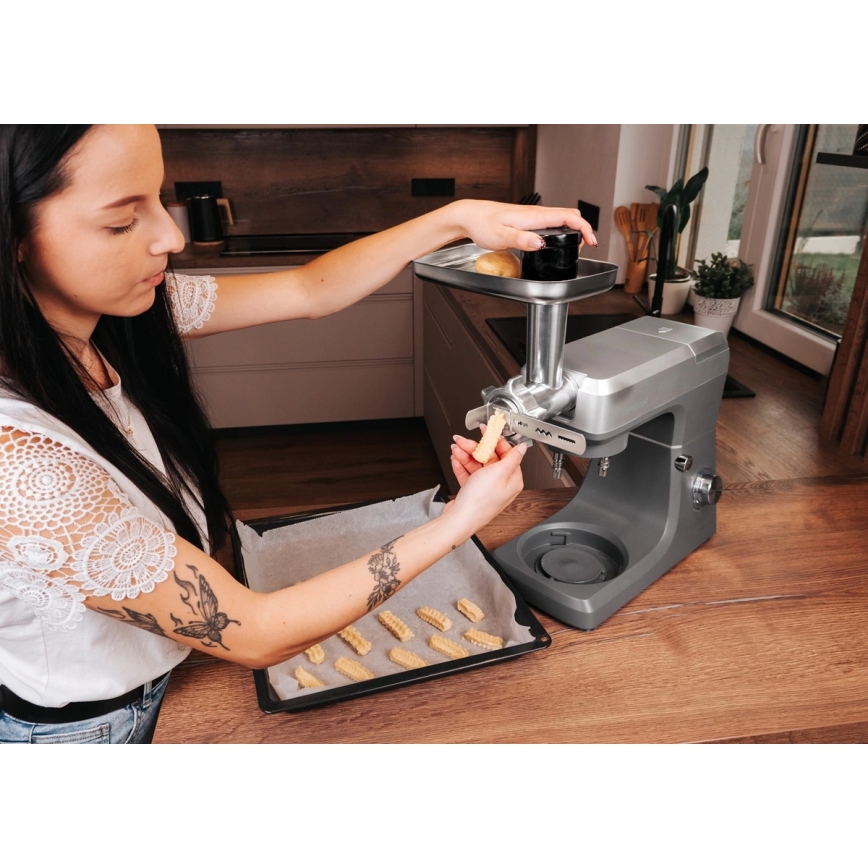 Concept RM6000 - Batedeira Planetária DOUGH EXPERT 1900W/230V antracite/inox