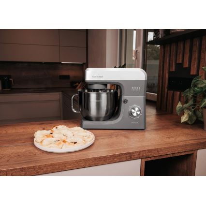 Concept RM6010 - Batedeira planetária de cozinha DOUGH EXPERT 1900W/230V antracite/inox