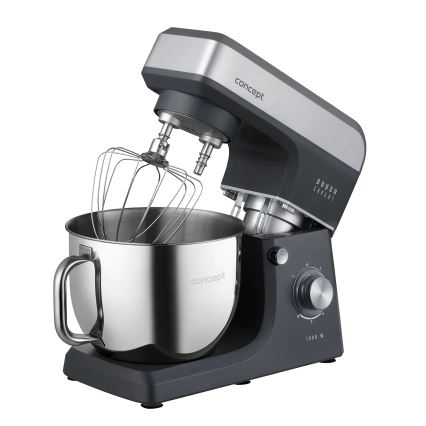 Concept RM6010 - Batedeira planetária de cozinha DOUGH EXPERT 1900W/230V antracite/inox