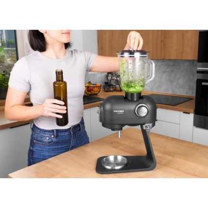 Concept RM8000 - Robot de cozinha com taça em aço inoxidável 1200W/230V preto