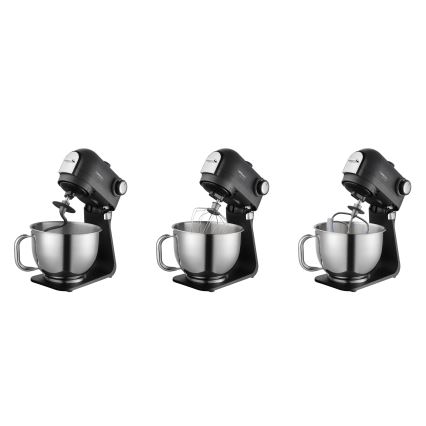 Concept RM8000 - Robot de cozinha com taça em aço inoxidável 1200W/230V preto