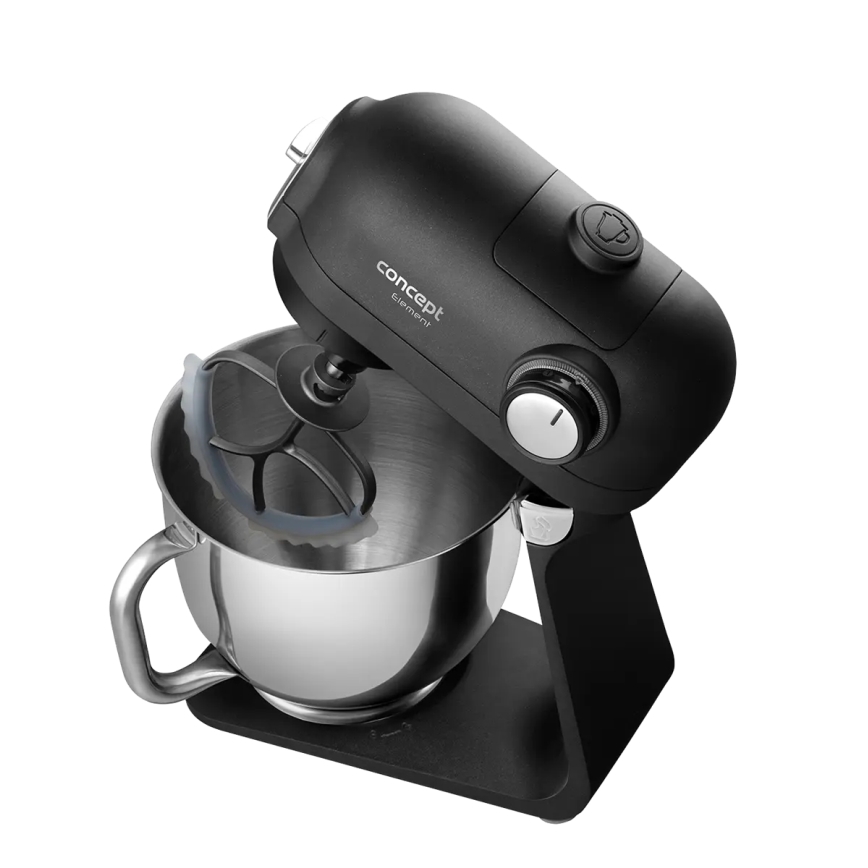 Concept RM8000 - Robot de cozinha com taça em aço inoxidável 1200W/230V preto