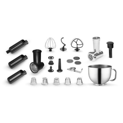 Concept RM8000 - Robot de cozinha com taça em aço inoxidável 1200W/230V preto