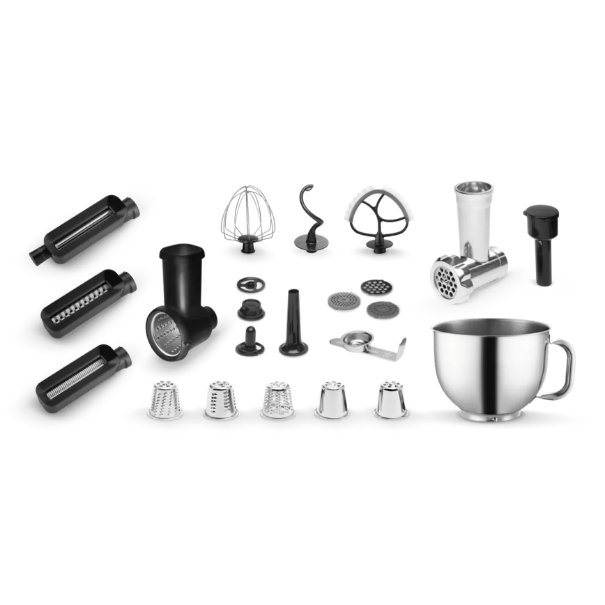 Concept RM8000 - Robot de cozinha com taça em aço inoxidável 1200W/230V preto