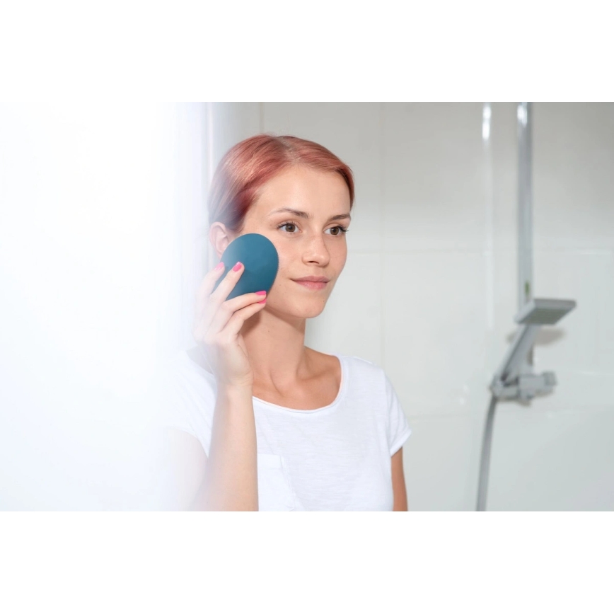 Concept SK9100 - Escova de limpeza facial SONIVIBE 2W/5V 250 mAh IPX7 azul