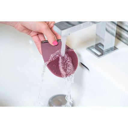 Concept SK9101 - Escova de limpeza facial SONIVIBE 2W/5V 250 mAh IPX7 vermelha