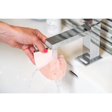 Concept SK9102 - Escova de limpeza facial SONIVIBE 2W/5V 250 mAh IPX7 rosa