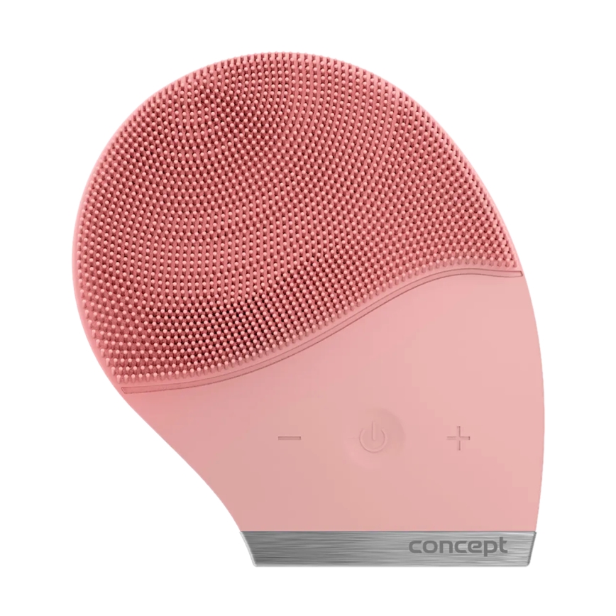 Concept SK9102 - Escova de limpeza facial SONIVIBE 2W/5V 250 mAh IPX7 rosa