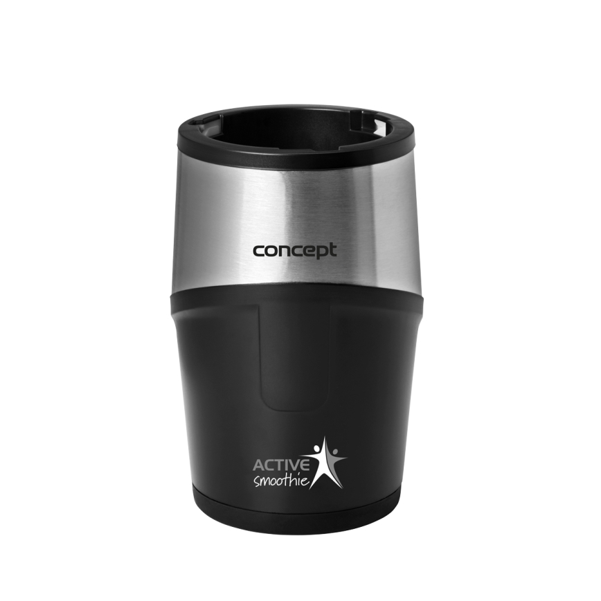 Concept SM3385 - Liquidificador de batidos com acessórios ACTIVE SMOOTHIE 500W/230V preto