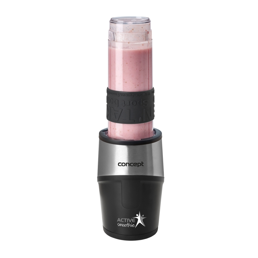 Concept SM3385 - Liquidificador para smoothies com acessórios ACTIVE SMOOTHIE 500W/230V preto