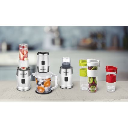 Concept SM3391 - Liquidificador para smoothies com acessórios 700W/230V branco