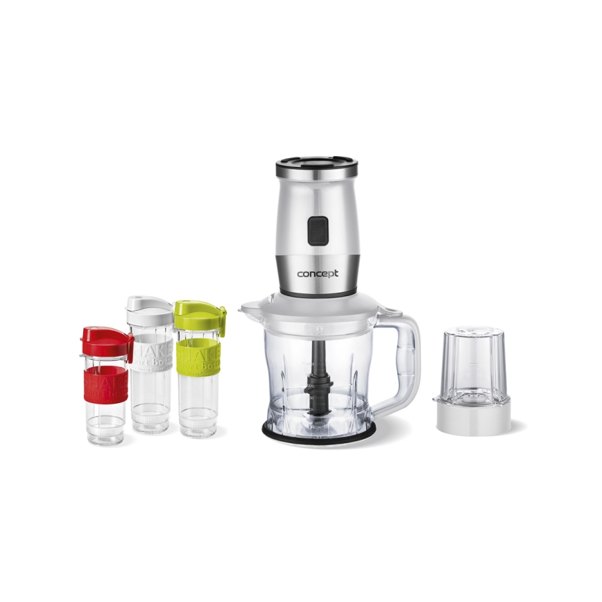 Concept SM3391 - Liquidificador para smoothies com acessórios 700W/230V branco
