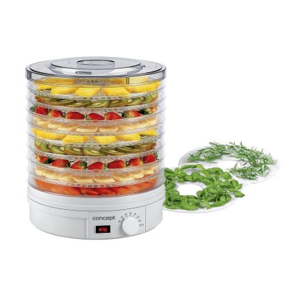 Concept SO1020 - Desidratador de alimentos 245W/230V branco