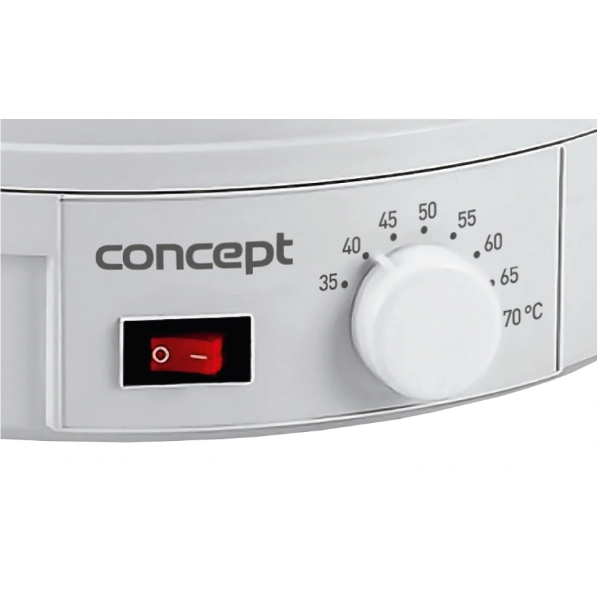 Concept SO1020 - Desidratador de alimentos 245W/230V branco