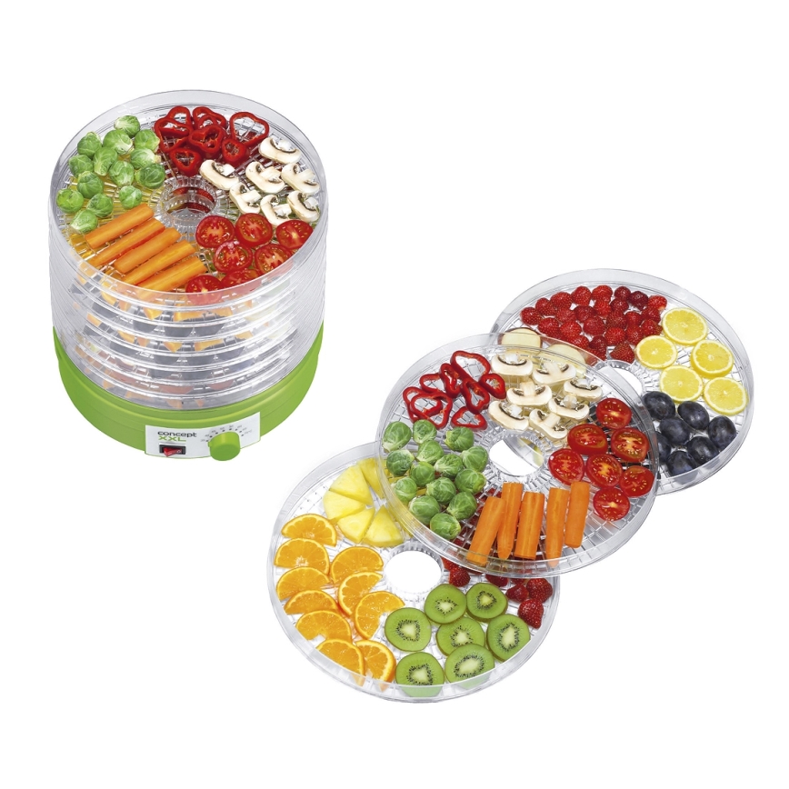 Concept SO1025 - Desidratador de alimentos 245W/230V verde
