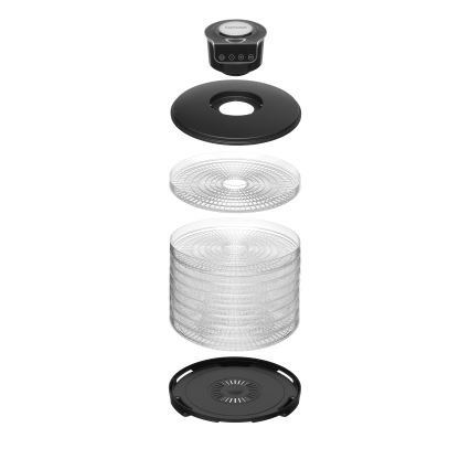 Concept SO3010 - Secador para alimentos 245W/230V preto