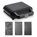 Concept SV3054 - Máquina de fazer sandes 3em1 700W/230V preto